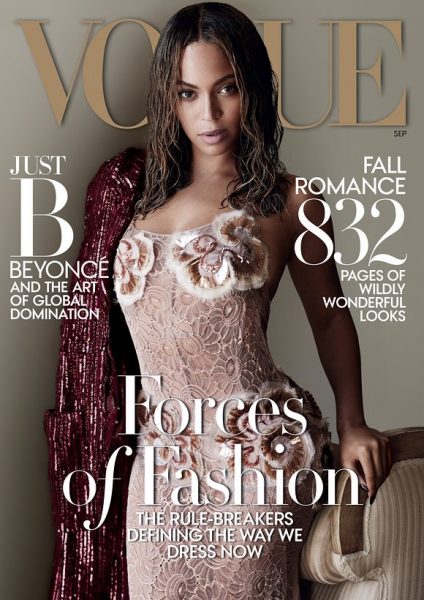 Beyoncé esta lindíssima na nova edição da revista VOGUE, confira o ensaio