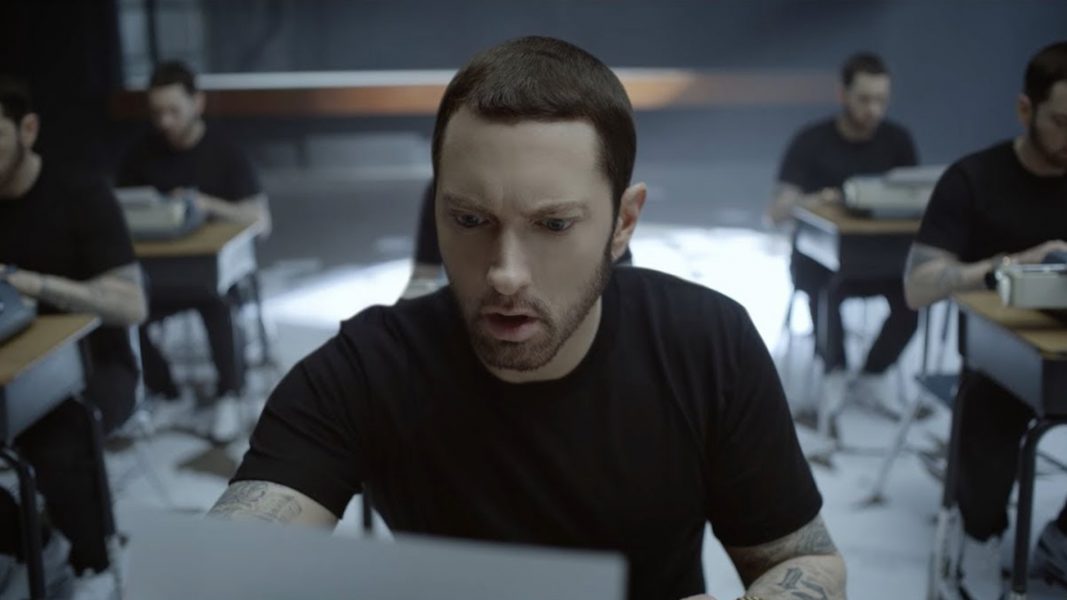 Eminem divulga teaser de ‘Walk on Water’