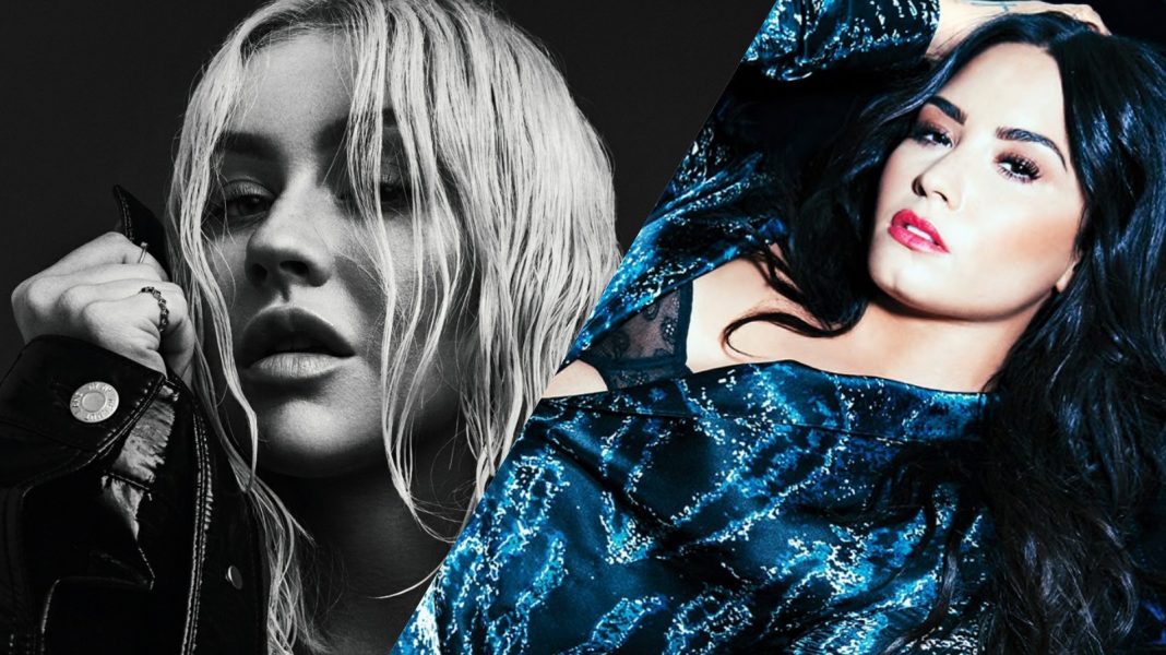 Christina Aguilera e Demi Lovato cantam juntas em nova música, ouça “Fall In Line”