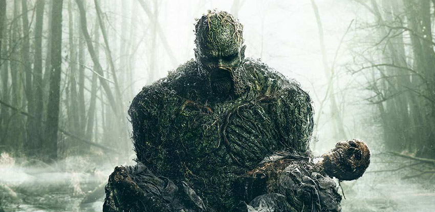 ‘Swamp Thing’ ganha novo cartaz assustador com a criatura da série