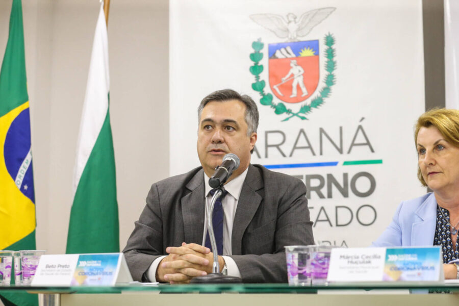 Beto Preto, secretário de Saúde do Paraná, testa positivo para COVID-19