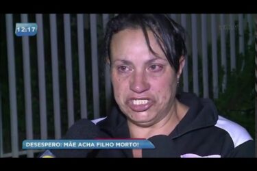 Mãe que teve filho assassinado a tiros desabafa para o BG