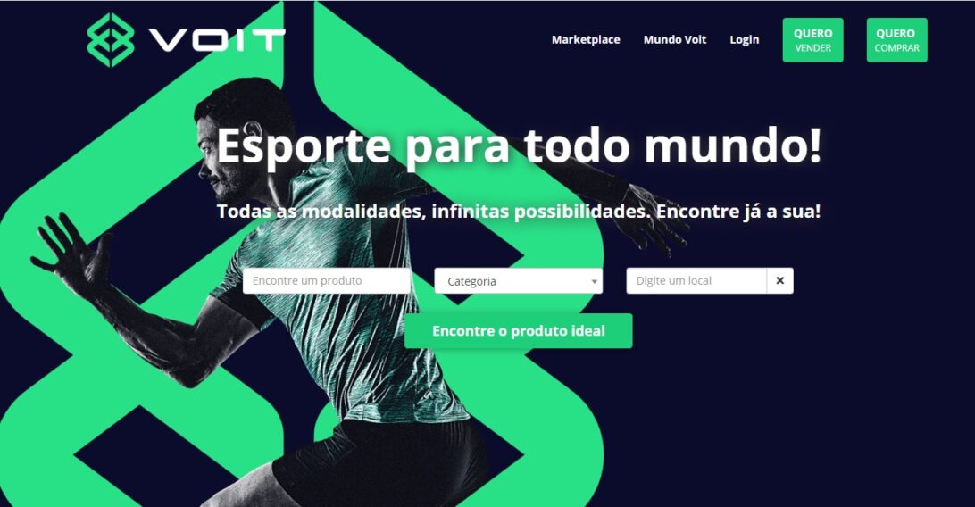 Startup cria marketplace de artigos esportivos usados