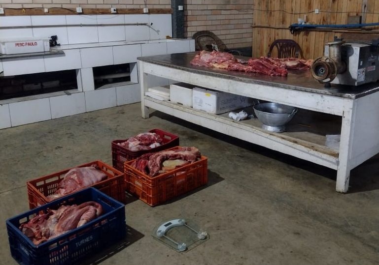 Polícia explica imagens de carne de cachorro que teriam sido apreendidas em SC