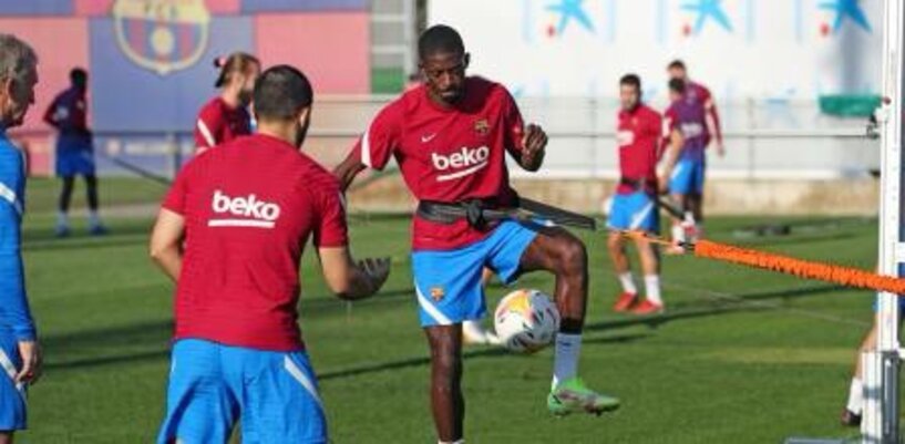 Otimista com renovação, presidente do Barcelona elogia Dembélé: “Melhor que Mbappé”