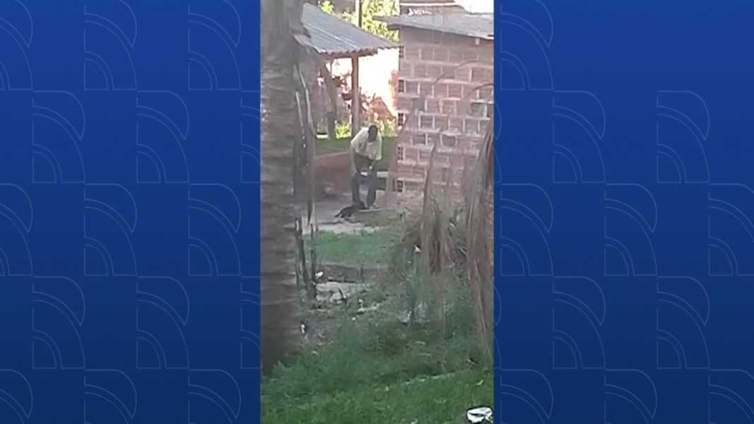 VÍDEO: Vizinho flagra idoso espancando cachorro no interior do Paraná
