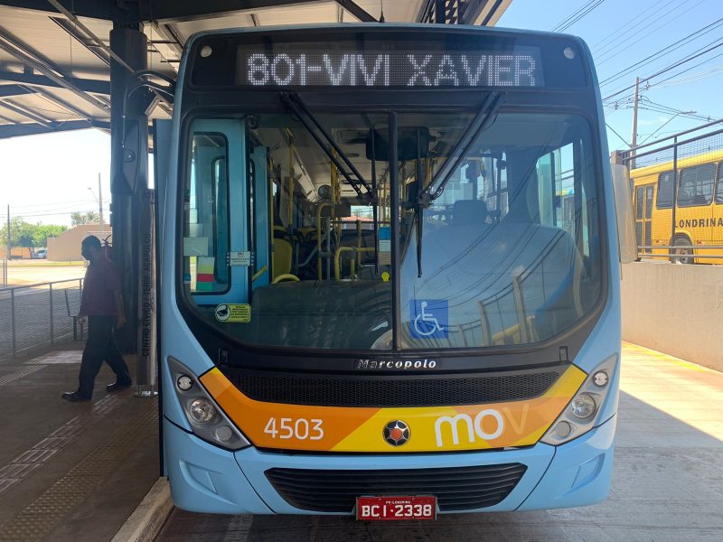 Linha 801 voltará a operar em Londrina a partir de quarta (13) com nova rota