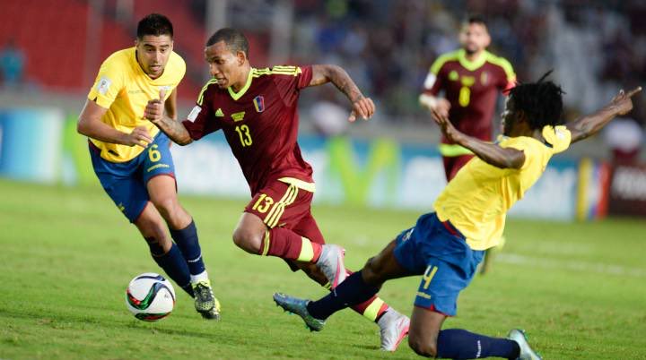 Venezuela bate Equador de virada pelas Eliminatórias para a Copa
