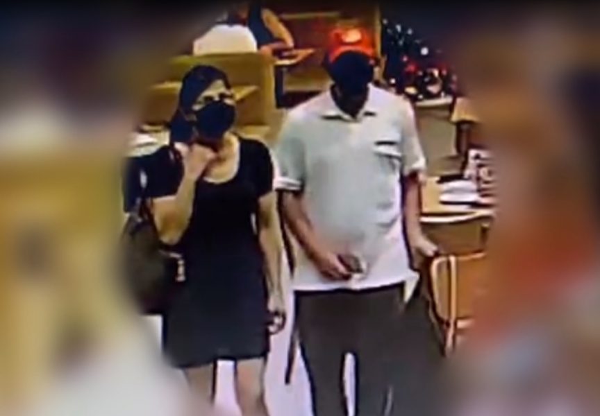 Casal furta itens na ‘cara dura’ e são reconhecidos após reportagem