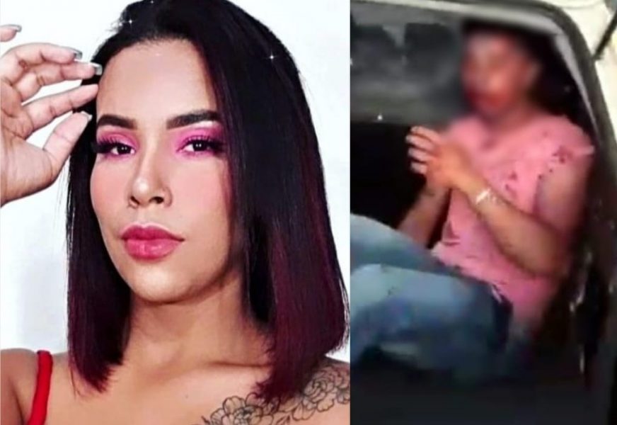 Imagens mostram agressões e momento da prisão de suspeito de matar grávida, em Bandeirantes