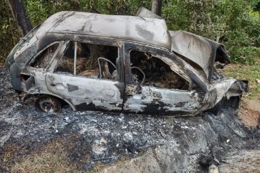 Duas pessoas morrem carbonizadas em acidente em Imbituva