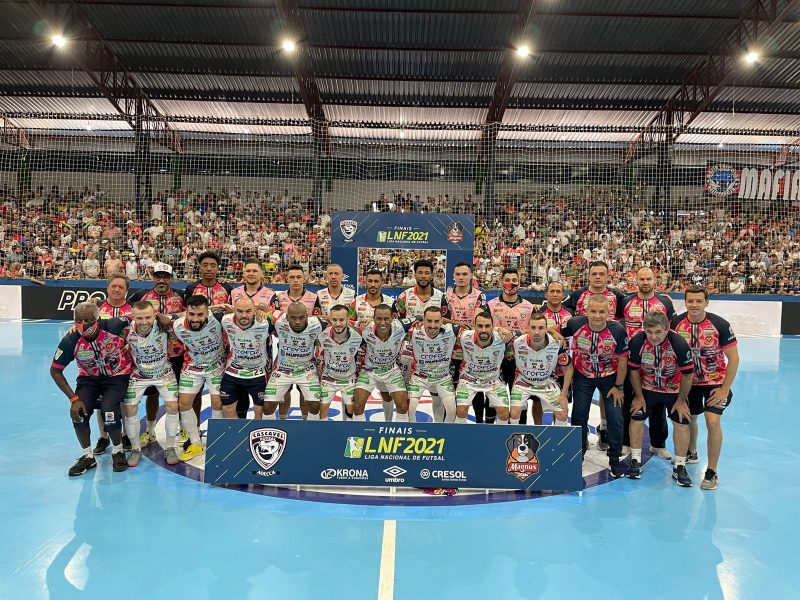 Cascavel Futsal atropela Sorocaba e conquista título inédito da Liga Nacional