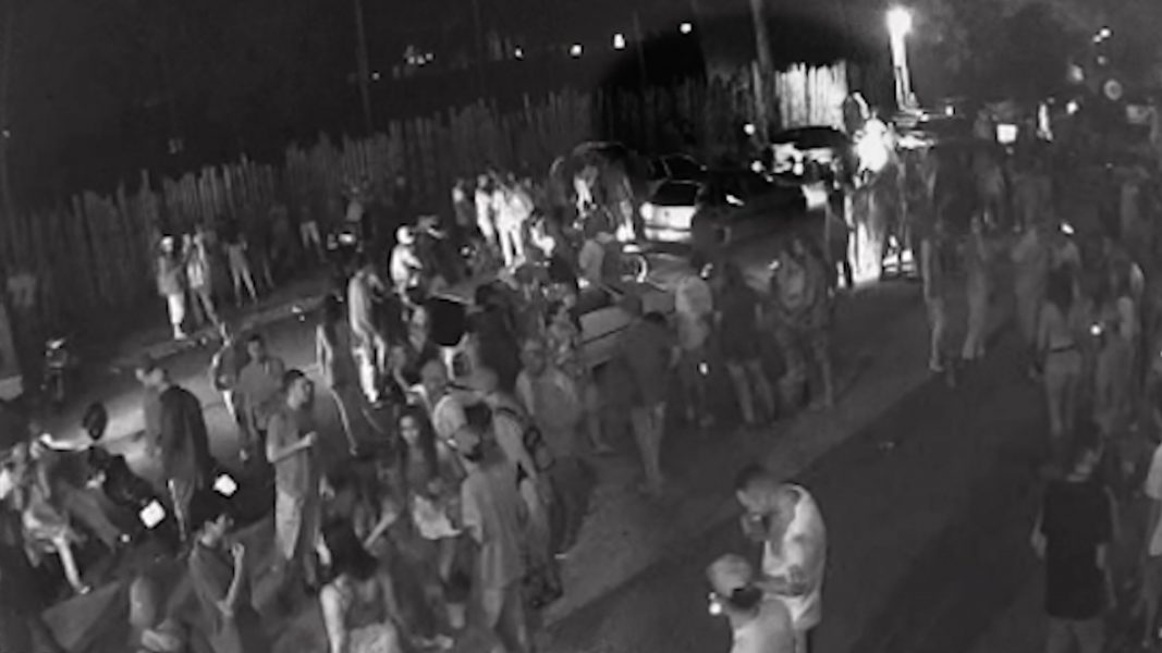 Vídeo mostra assassinato em festa lotada na ‘Petrônio Portela’, em Maringá; assista