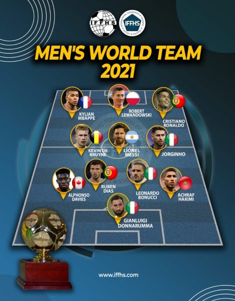 Com Jorginho, IFFHS divulga escalação dos melhores jogadores do mundo em 2021