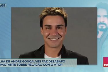Filha de André Gonçalves faz desabafo impactante sobre relação com o ator