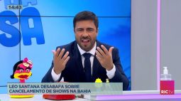 Léo Santana desabafa sobre cancelamento de shows na Bahia