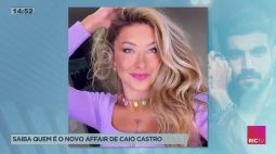 Saiba quem é o novo affair de Caio Castro