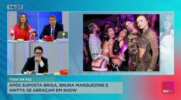 Após suposta briga, Bruna Marquezine e Anitta se abraçam em show