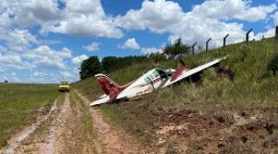 Cenipa investiga falha em avião que fez pouso forçado em aeroporto de Curitiba