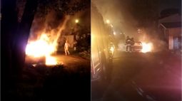 Carro incendiado no Sítio Cercado pode ter relação com crime em Campo Largo