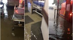Após inundação, Hospital do Trabalhador diz que não há previsão para normalizar atendimento
