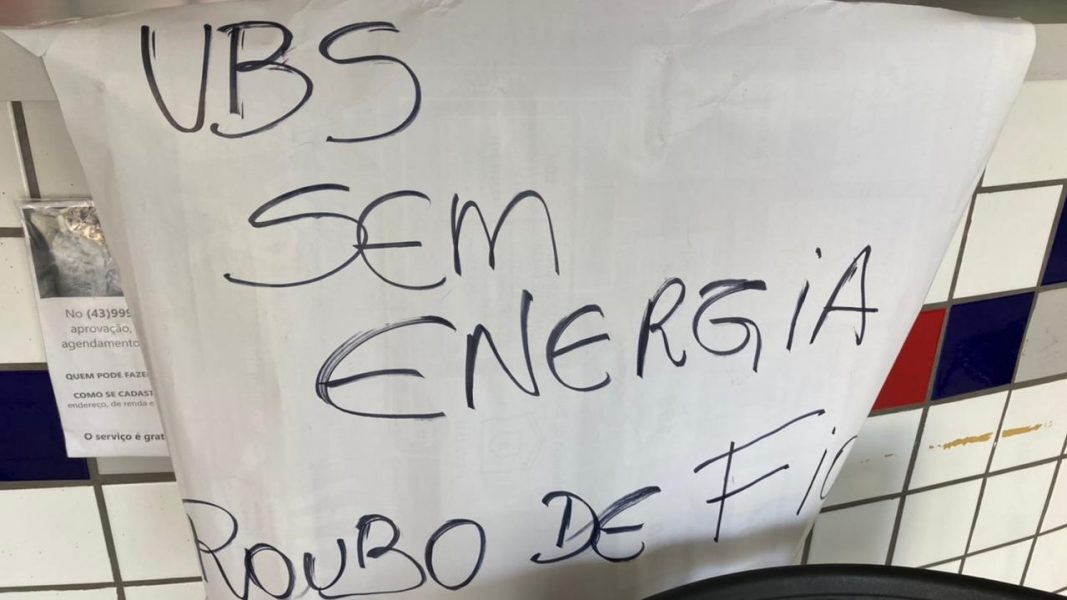 Furto de fiação faz UBS de Londrina ficar sem energia e atendimentos são cancelados