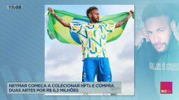 Neymar começa a colecionar NFTs e compra duas artes por  6,2 milhões de reais
