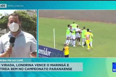 De virada, Londrina vence o Maringá e estreia bem no campeonato Paranaense