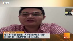 Três tipos de golpes na internet respondem por 60% dos inquéritos na delegacia em Maringá