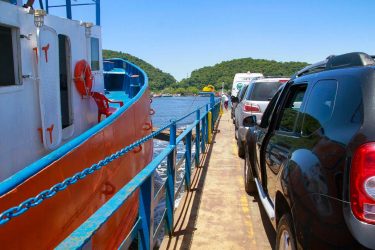 DER recomenda que veranistas não usem ferryboat para chegar em Guaratuba