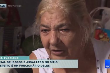 Casal de idosos é assaltado no sítio: suspeito é um funcionário deles