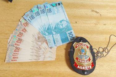 Polícia Federal prende rapaz com R$ 1 mil em moeda falsa no noroeste do PR