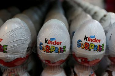 Anvisa proíbe venda e importação de chocolates Kinder da Bélgica