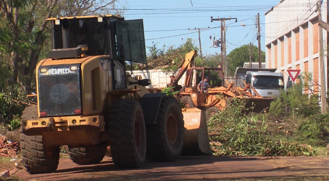 100 km quadrados de destruição: Maripá se recupera depois do temporal