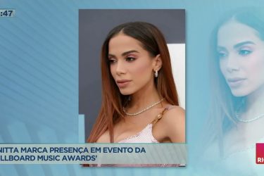 Anitta marca presença em evento da ‘Billboard Music Awards’