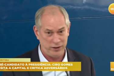 Pré-candidato à Presidência Ciro Gomes visita Curitiba
