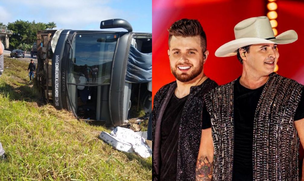 Dupla Conrado e Aleksandro sofre acidente após show no PR; 5 pessoas morreram
