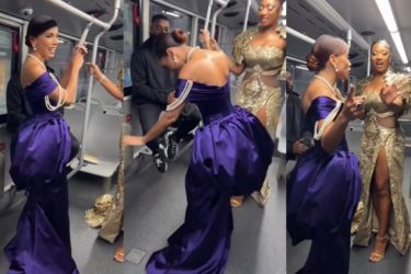 VÍDEO: Anitta e Megan Thee Stallion vão de ônibus para o Met Gala 2022