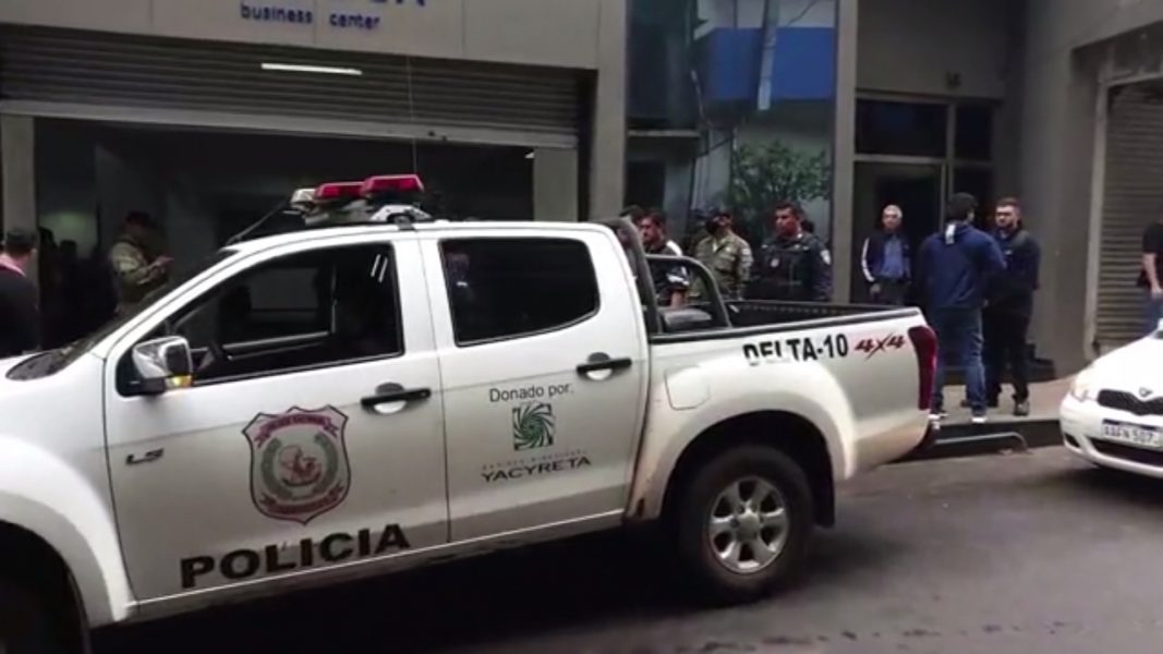 Brasileiros são presos em tentativa de assalto no Paraguai