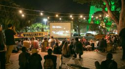 Maringá: Cinema a Céu Aberto ganha novo equipamento de R$ 100 mil; sessão desta quarta é adiada