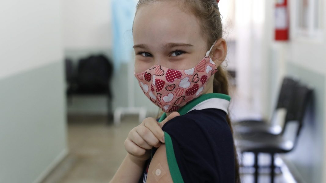 Cascavel tem programação especial para vacinação de crianças contra a Covid