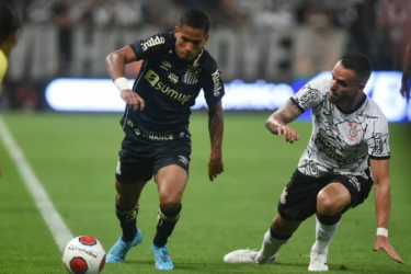 Corinthians e Santos se encontram em primeiro jogo das oitavas da Copa do Brasil em Itaquera