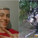 Jovem morre ao bater moto contra grade da Praça do Japão e ser arremessado, em Curitiba