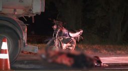 Motociclista morre após bater em caminhão parado na Rodovia dos Minérios