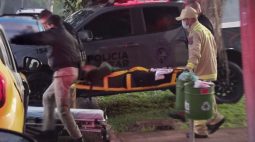 Londrina: Suspeito invade casa de policial, é baleado e cai ferido ao lado de Companhia da PM