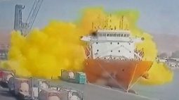 VÍDEO: Vazamento de gás tóxico deixa 12 mortos e mais de 260 feridos em porto