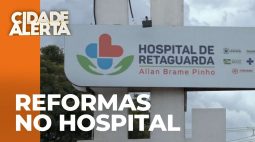 O Hospital de Retaguarda sofre com a falta de estrutura e vai iniciar reformas