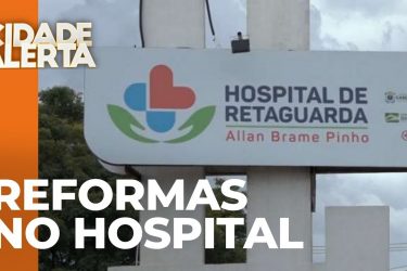O Hospital de Retaguarda sofre com a falta de estrutura e vai iniciar reformas