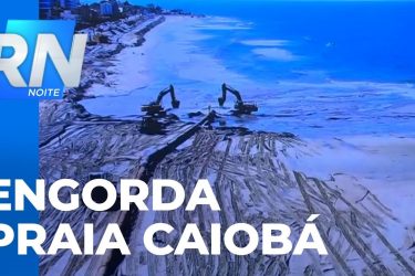Engorda praia Caiobá: obras já apresentam mudanças na orla