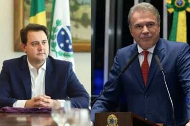 Pesquisa indica reeleição de Ratinho Jr para governador; Alvaro Dias lidera para o Senado